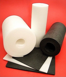PE rolls can be sheeted to size or slit & perforated